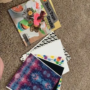 Duct tape crafts with duct tape sheets